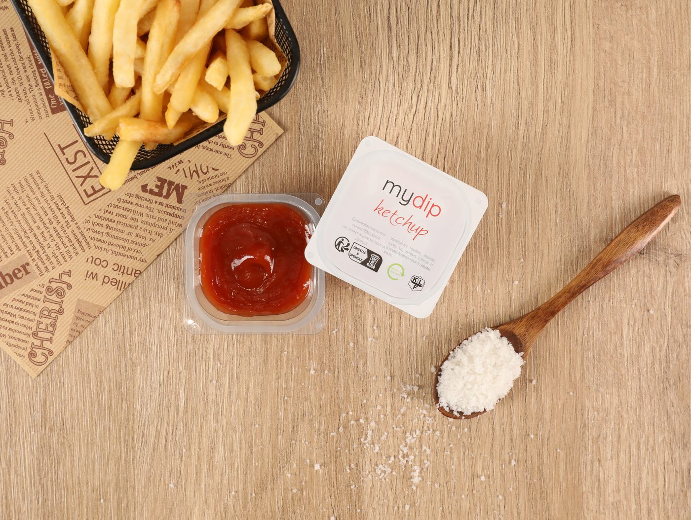 Coupelle mydip ketchup — unidose SoySoy